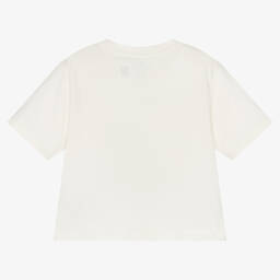 Ralph Lauren-Кремовая хлопковая футболка | Childrensalon Outlet