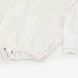 Ralph Lauren-Girls Ivory & Red Check Skirt Set | Childrensalon Outlet