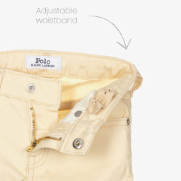 Polo Ralph Lauren-Girls Ivory Skinny Jeans | Childrensalon Outlet