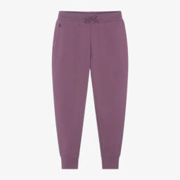 رالف لورين-بنطلون رياضي قطن لون بنفسجي للبنات | Childrensalon Outlet
