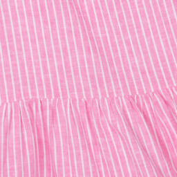 Ralph Lauren-Платье из льна и хлопка в полоску для девочек | Childrensalon Outlet