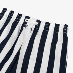 Ralph Lauren-Girls Nautical Stripe Cotton Trousers | Childrensalon Outlet
