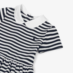 Ralph Lauren-فستان بحري مخطط للبنات | Childrensalon Outlet