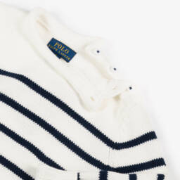 Ralph Lauren-Girls Nautical Stripe Knit Ensemble | Childrensalon Outlet