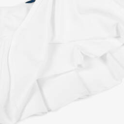 Ralph Lauren-Girls Off-White Flounce Skort | Childrensalon Outlet