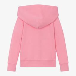 رالف لورين-توب هودي قطن جيرسي لون زهري للبنات | Childrensalon Outlet