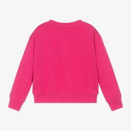 Ralph Lauren-Розовый хлопковый свитшот для девочек | Childrensalon Outlet