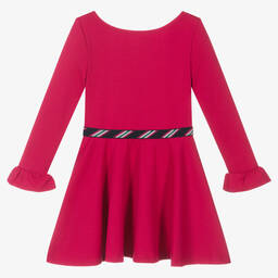 Поло Ralph Lauren-Розовое платье из джерси для девочек | Childrensalon Outlet