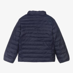 Ralph Lauren-Girls Reversible Blue & Pink Jacket | Childrensalon Outlet