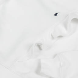 Ralph Lauren-Кремовый мягкий джемпер с рюшами для девочек | Childrensalon Outlet