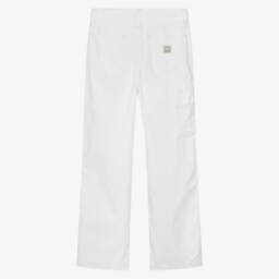 Ralph Lauren-بنطلون أبيض ناعم للبنات | Childrensalon Outlet