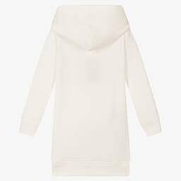 Polo Ralph Lauren-Girls White Logo Hoodie Dress | Childrensalon Outlet