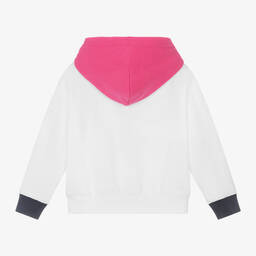 Ralph Lauren-Белая худи с медвежонком для девочек | Childrensalon Outlet