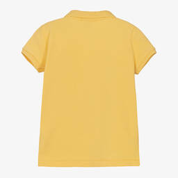 Поло Ralph Lauren-Желтая хлопковая рубашка поло | Childrensalon Outlet