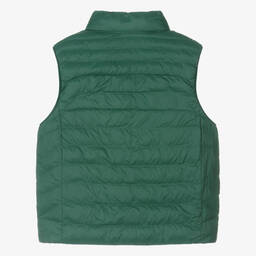 Ralph Lauren-Green & Blue Reversible Puffer Gilet | Childrensalon Outlet