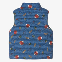Ralph Lauren-Green & Blue Reversible Puffer Gilet | Childrensalon Outlet