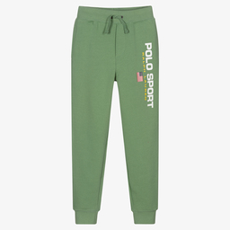 Polo Ralph Lauren Green Polo Sport Logo Joggers
