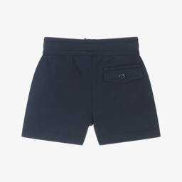 Ralph Lauren-Little Gentleman's Azure Knit Shorts | Childrensalon Outlet