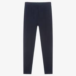 Polo Ralph Lauren-Teen Blue Rib Logo Leggings | Childrensalon Outlet