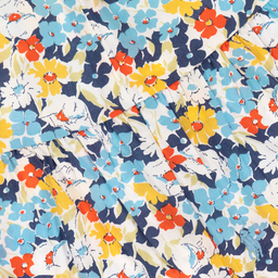 Поло Ralph Lauren-Сине-желтый топ в цветочек для подростков | Childrensalon Outlet