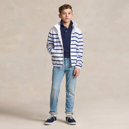 Ralph Lauren-Teen Boys Blue Denim Skinny Jeans | Childrensalon Outlet