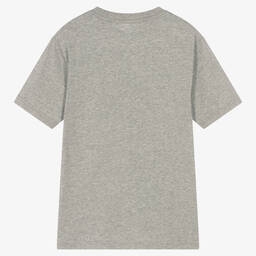 Polo Ralph Lauren-Teen Boys Grey Cotton Logo T-Shirt | Childrensalon Outlet
