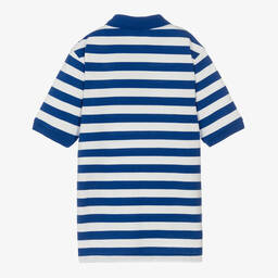 Polo Ralph Lauren-Teen Boys Striped Logo Polo Shirt | Childrensalon Outlet