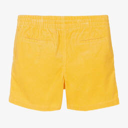 Polo Ralph Lauren-Teen Boys Yellow Cotton Shorts | Childrensalon Outlet