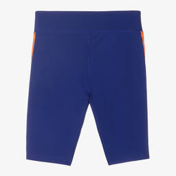 Поло Ralph Lauren-Синие велосипедные шорты для девочек-подростков | Childrensalon Outlet