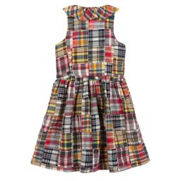 Поло Ralph Lauren-Teen Girls Checked Logo Dress | Childrensalon Outlet