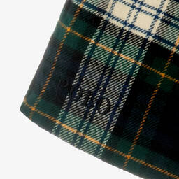 Поло Ralph Lauren-Зеленое платье в шотландскую клетку для девочек-подростков | Childrensalon Outlet