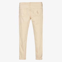 Ralph Lauren-Teen Girls Ivory Skinny Jeans | Childrensalon Outlet