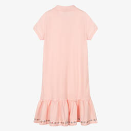 Поло Ralph Lauren-Розовое платье с сердечком | Childrensalon Outlet