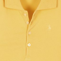 Polo Ralph Lauren-Teen Girls Yellow Cotton Dress | Childrensalon Outlet
