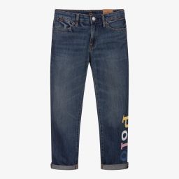 Polo Ralph Lauren-Teen Mid-Blue Denim Jeans | Childrensalon Outlet