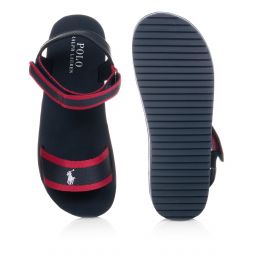 Поло Ralph Lauren-Синие сандалии для подростков | Childrensalon Outlet