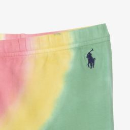 Polo رالف لورين-شورت قطن ركوب الدراجات تينز بناتي بطبعة ملونة | Childrensalon Outlet