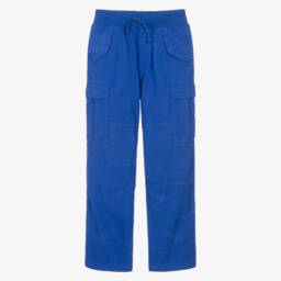 رالف لورين-سراويل كارجو زرقاء للمغامرين الصغار | Childrensalon Outlet