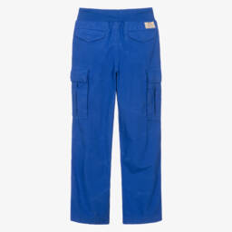 رالف لورين-سراويل كارجو زرقاء للمغامرين الصغار | Childrensalon Outlet