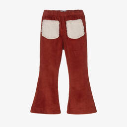 RaspberryPlum-Girls Brown Flared Trousers | Childrensalon Outlet