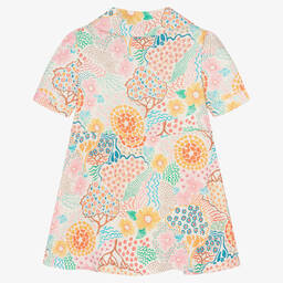 RaspberryPlum-Girls Colourful Linen Meadow Dress | Childrensalon Outlet
