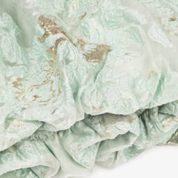 RaspberryPlum-Girls Emerald Jacquard Floral Dress | Childrensalon Outlet