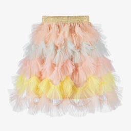 RaspberryPlum-Girls Pastel Pink Tulle Skirt | Childrensalon Outlet