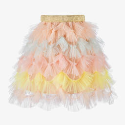 RaspberryPlum-Girls Pastel Pink Tulle Skirt | Childrensalon Outlet