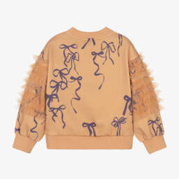 RaspberryPlum-سويتشيرت تول لون برتقالي للبنات | Childrensalon Outlet