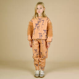 RaspberryPlum-سويتشيرت تول لون برتقالي للبنات | Childrensalon Outlet