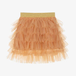 راسبيري بلام -تنورة تول لون برتقالي | Childrensalon Outlet