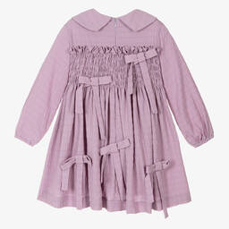 RaspberryPlum-Фиолетовое платье с бантиками | Childrensalon Outlet