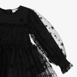 راسبيري بلام -فستان تول لون أسود | Childrensalon Outlet