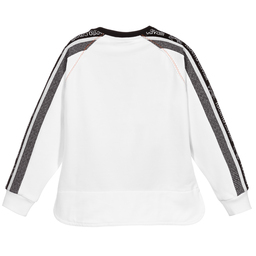 Roberto Cavalli-Black & White Logo Sweatshirt | Childrensalon Outlet